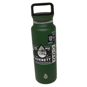 Stainless Steel TAL Thermos Hot Cold Handle Everett Spout 50 oz Green Water NEW